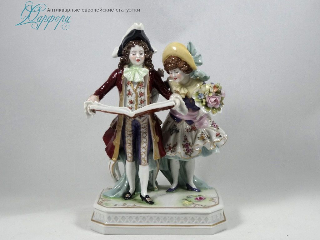 Фарфоровая статуэтка Германия Kister Alsbach 1649
